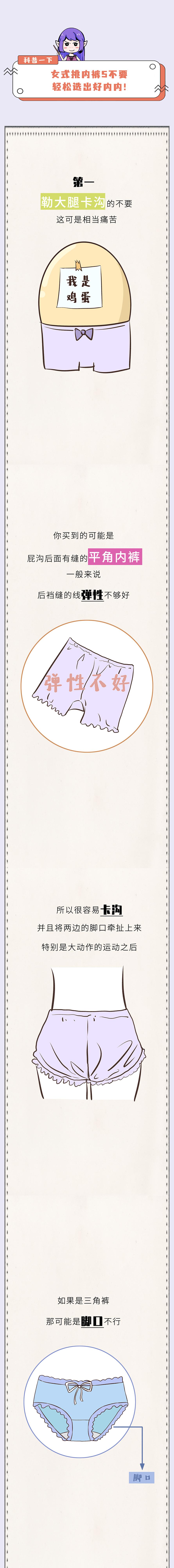 女生发育期内裤怎么选,女生裤型怎么选