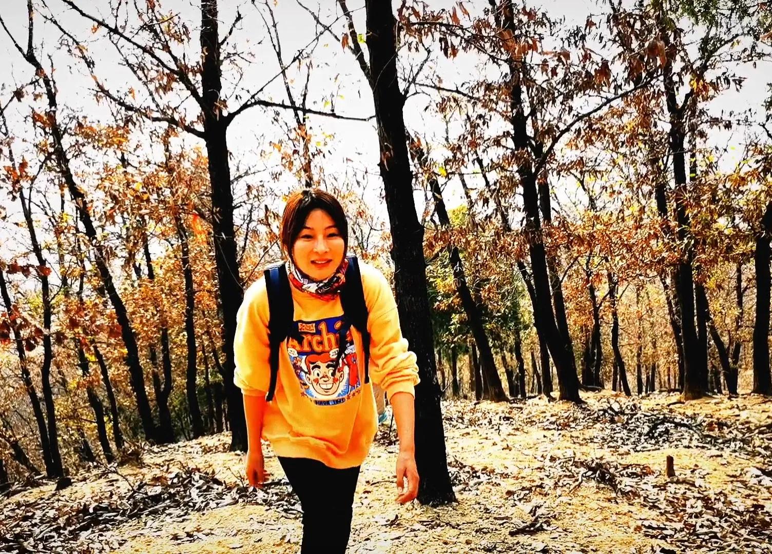 绝壁大梯白云寺,徒步白云寺