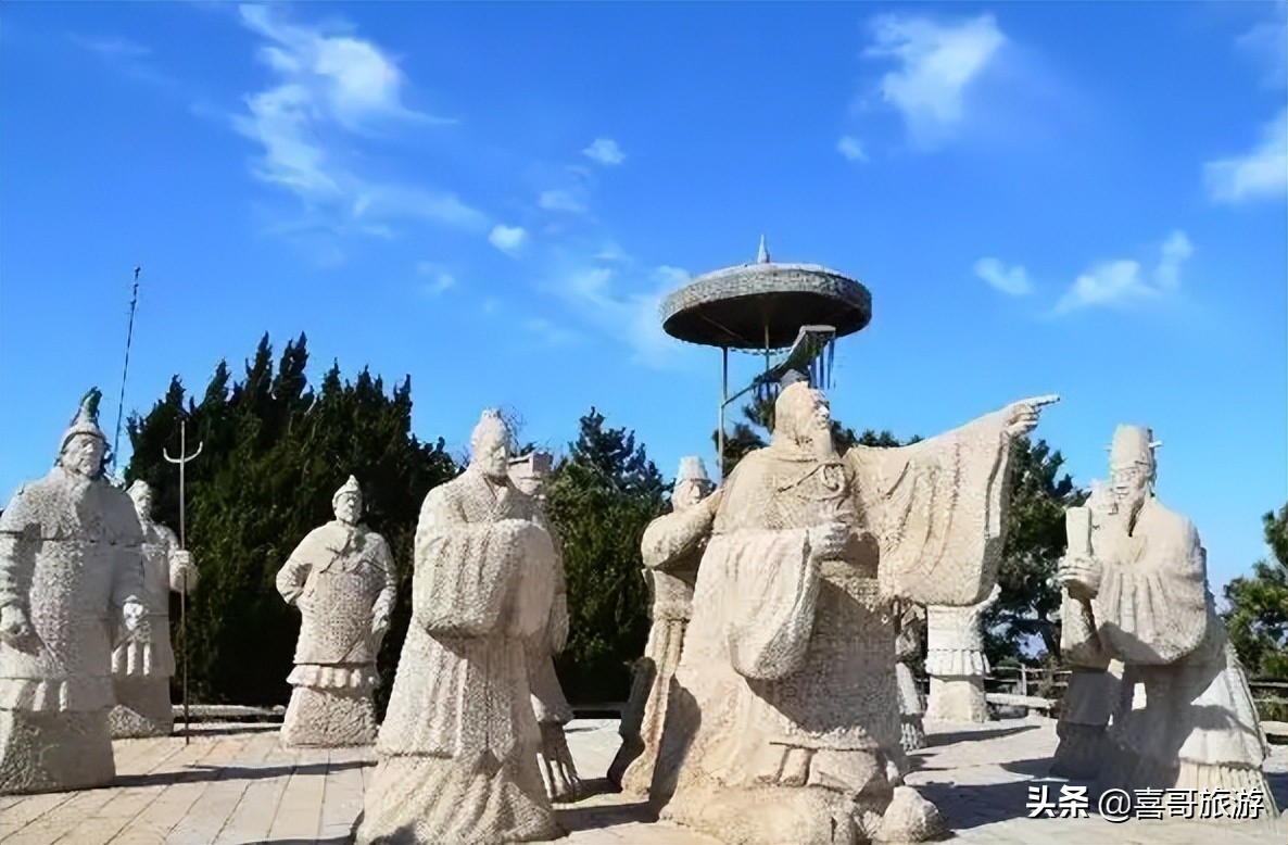 黄岛景点分布图,黄岛春节免费景点