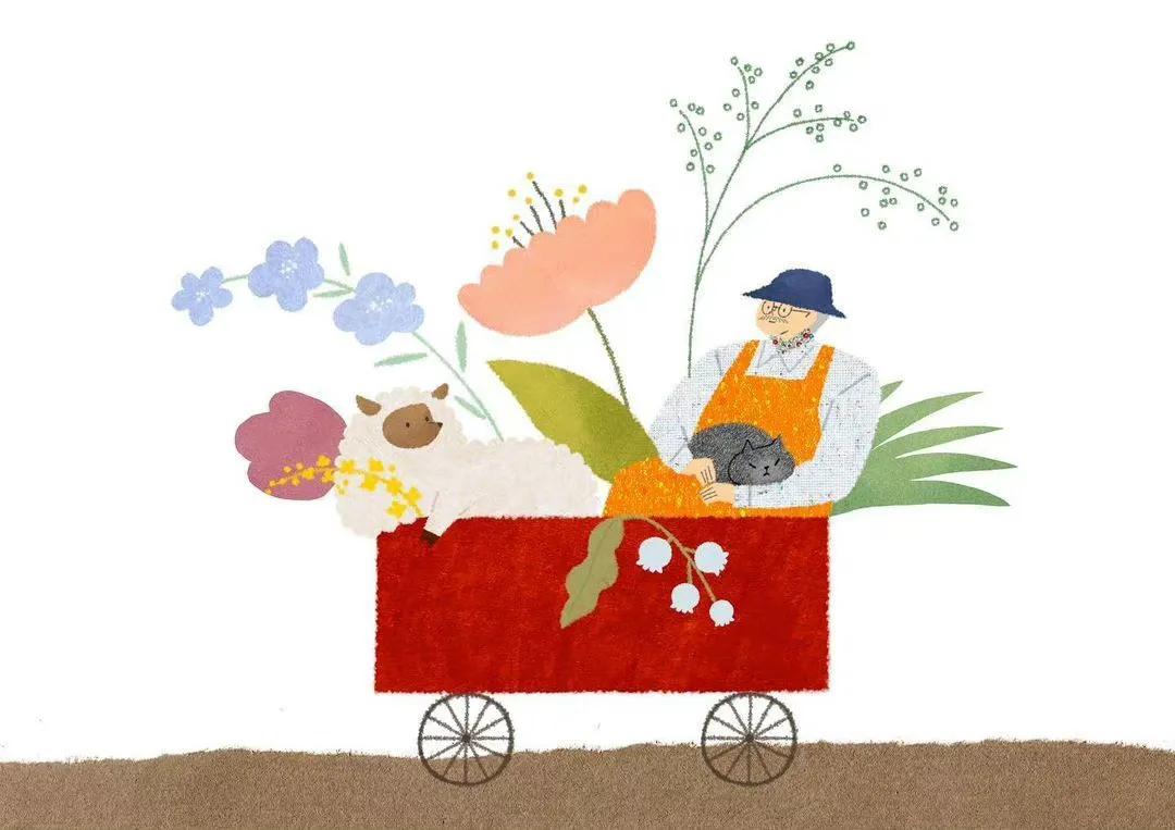 韩国插画师mercioon的作品欣赏