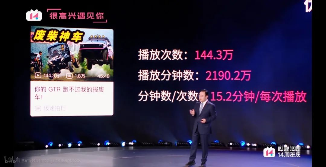 b站视频播放量数据改为分钟数,b站视频将用播放分钟数替代次数