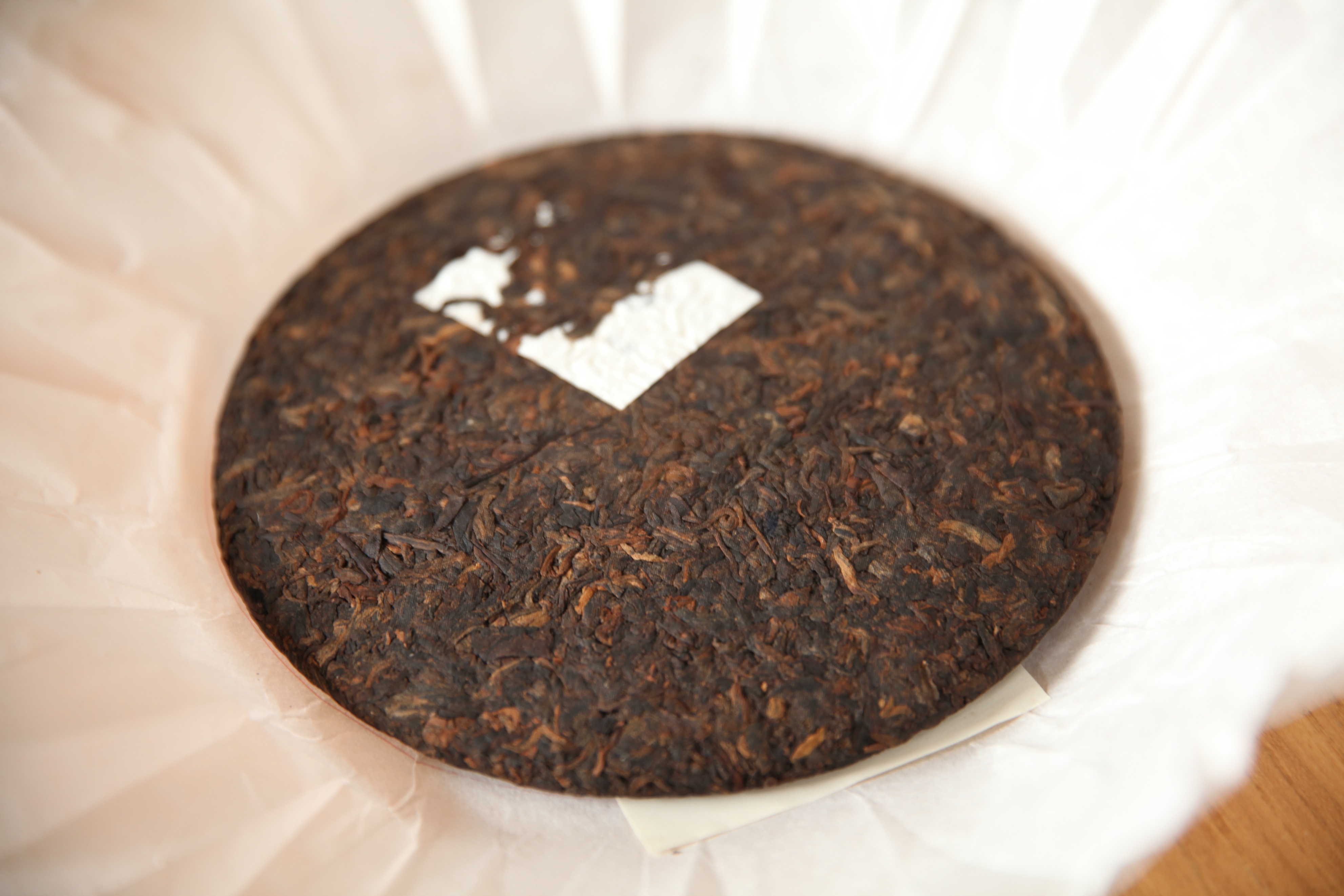 开明古韵2018枣香普洱熟茶200克,2018古韵沉香熟茶一饼357g