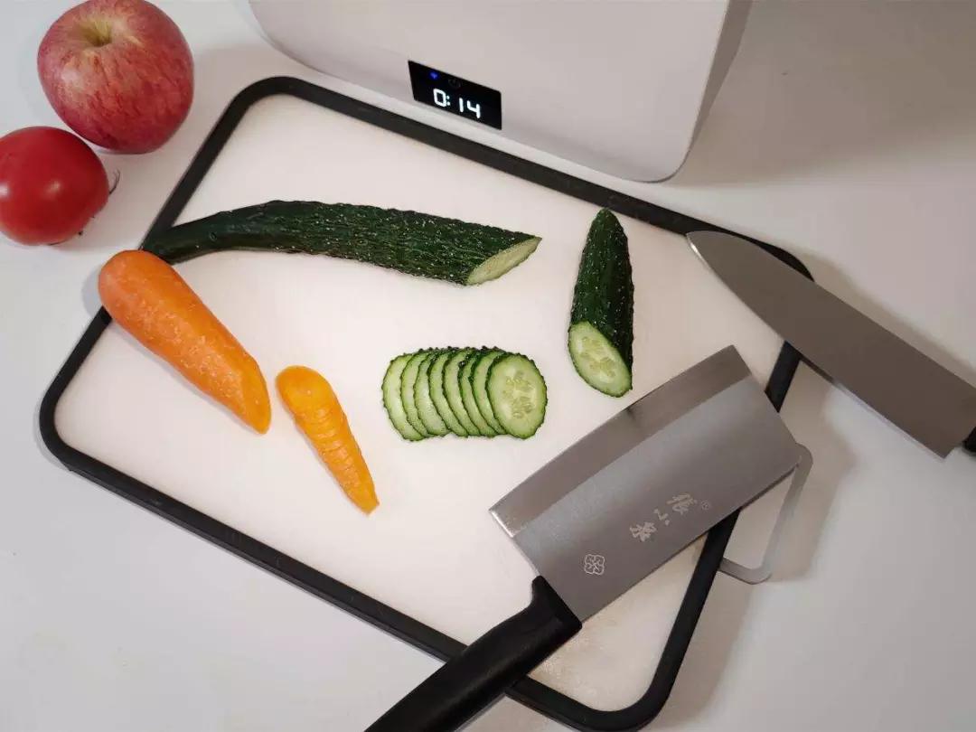 小米five智能刀筷架评测,智能消毒刀架推荐分享