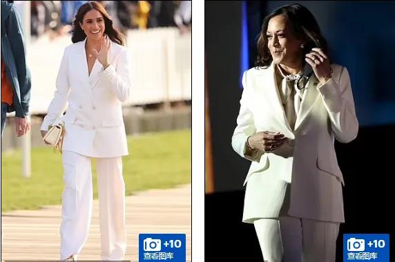 梅根最新穿衣打扮,梅根穿着她最喜欢的深蓝色的服装