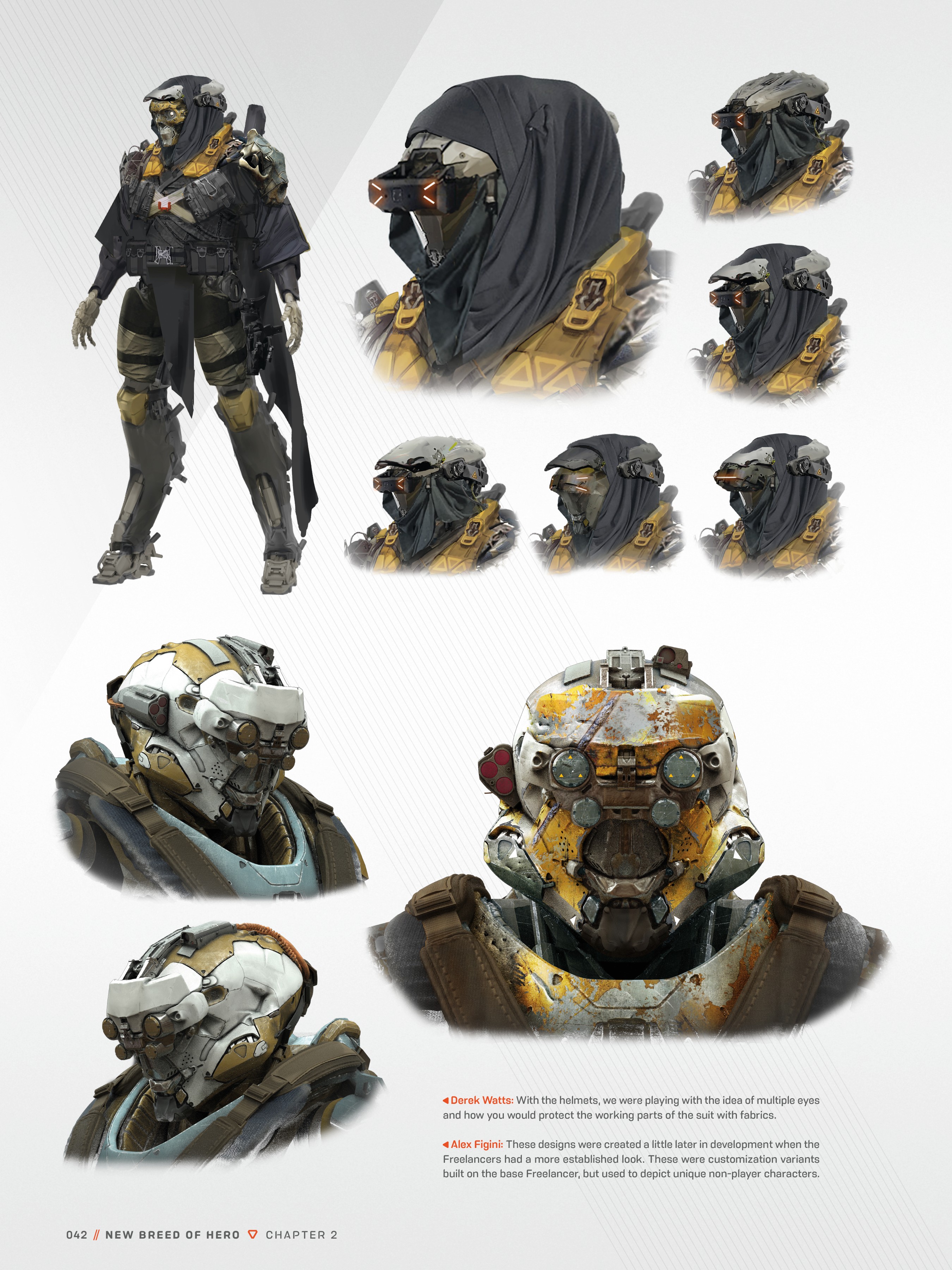 科幻怪与机械战甲的圣歌｜游戏TheArtofAnthem官方艺术设定集