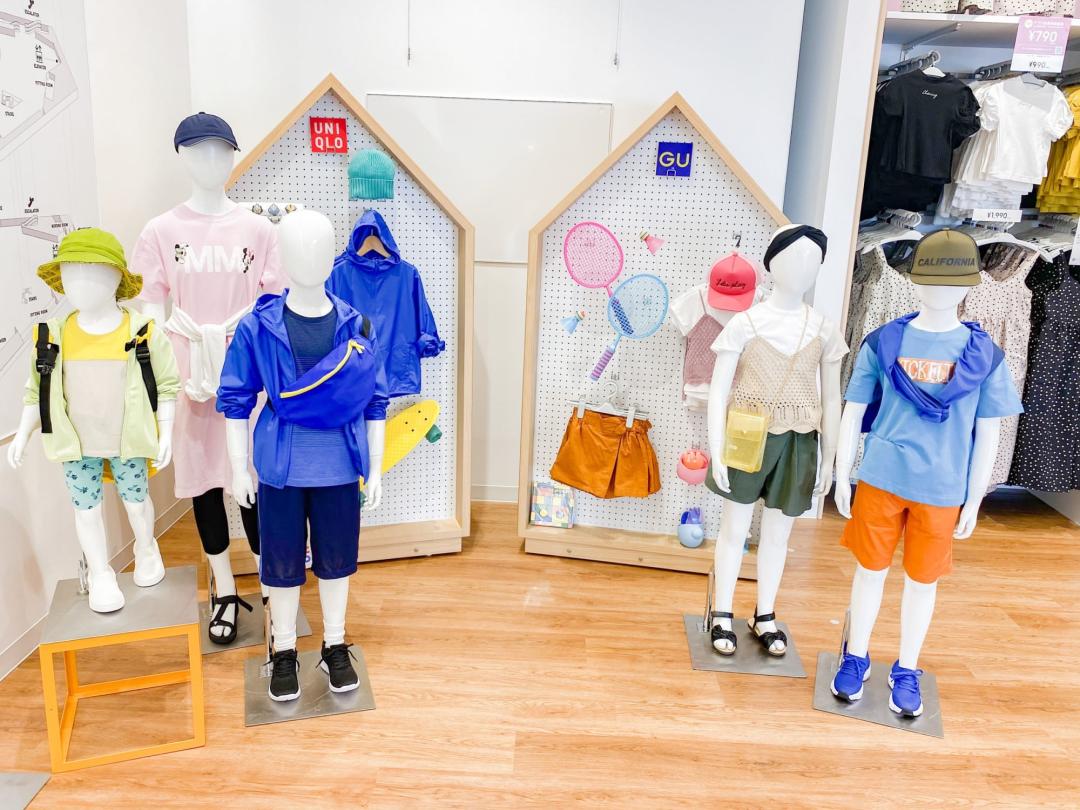 优衣库儿童区,优衣库游乐场效果图