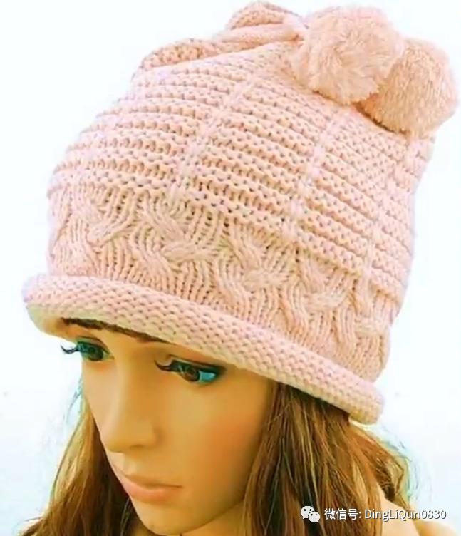 女士针织年轻款的洋气针织帽,针织帽合集