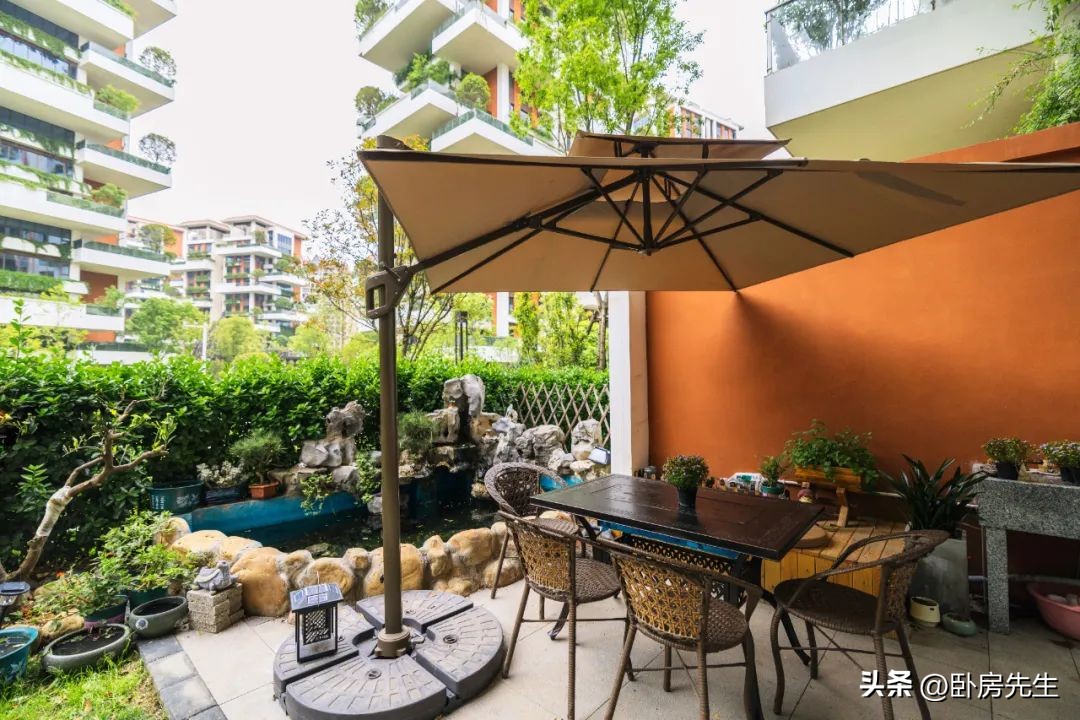 花语墅贵阳大露台展示,贵阳花语墅露台设计