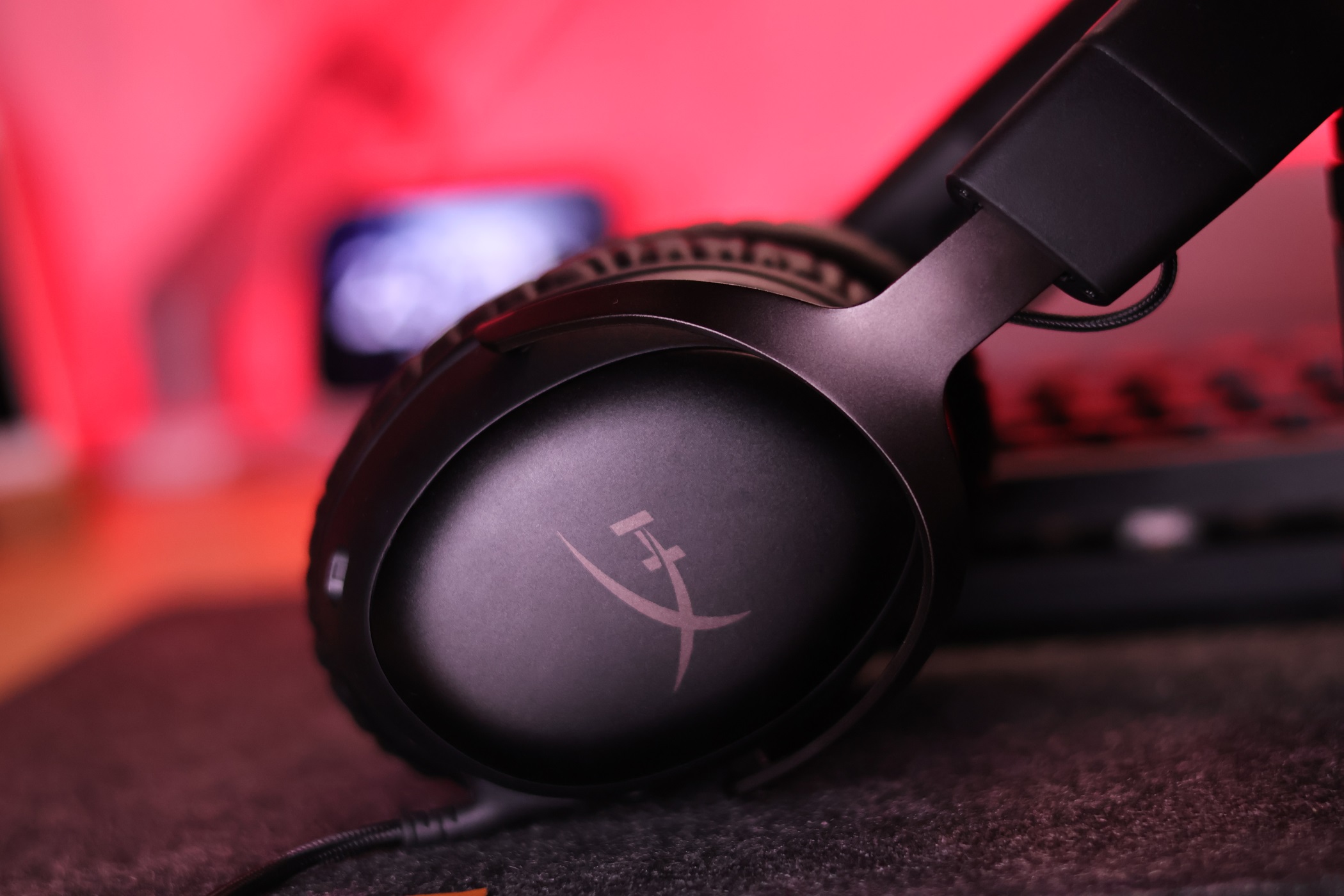 hyperx飓风3耳机英文,游戏蓝牙耳机入耳式飓风3