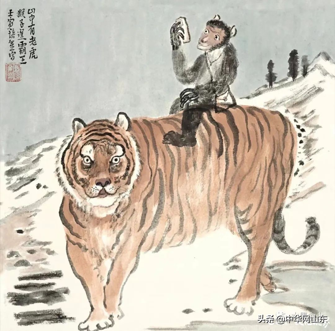 著名画家肖培金推出“虎啸风生——壬寅生肖虎新作展”线上展览