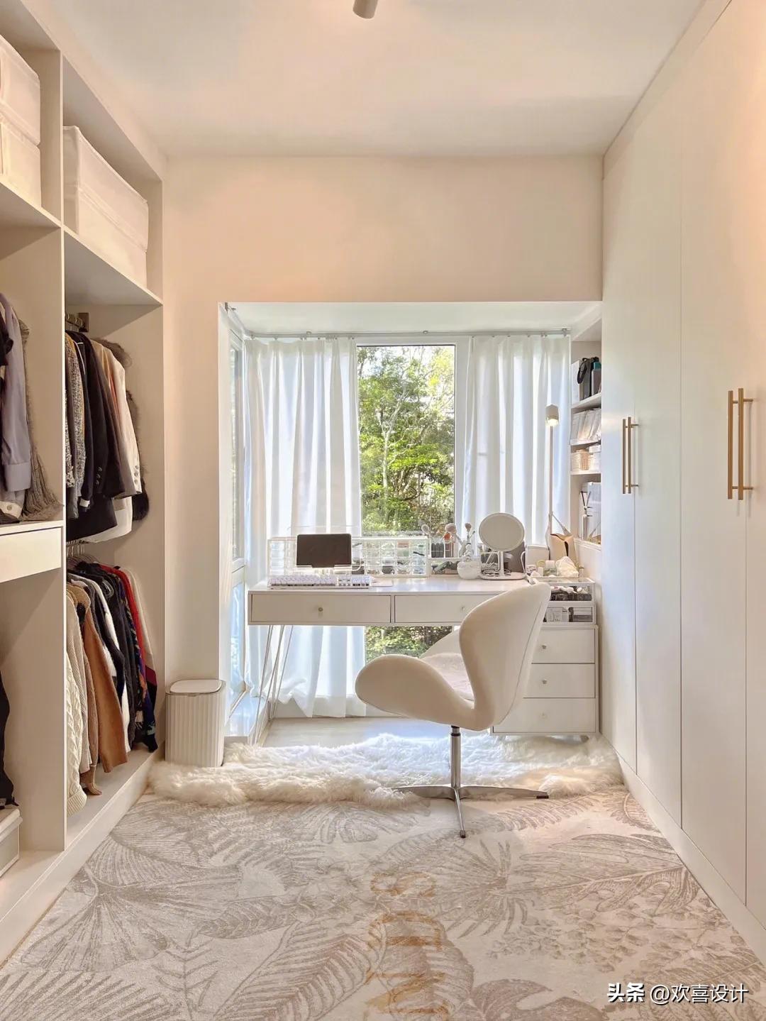 衣帽间门效果图大全2020款,30款衣帽间分享