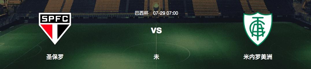 鸿运圣保罗,巴西甲今日竞彩推荐