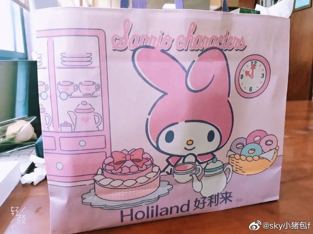 好利来蒲公英空气巧克力纸袋,纸袋创意设计概念设计