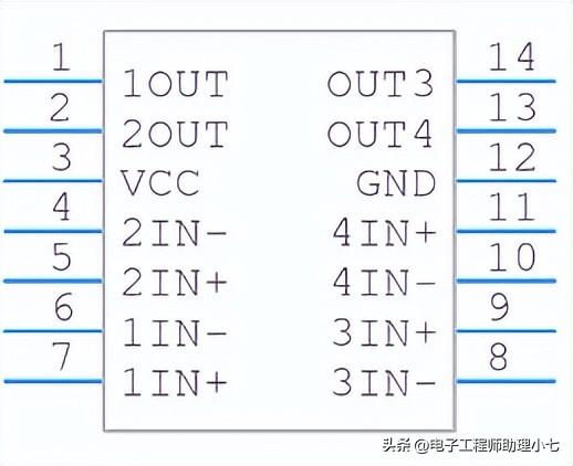 lm139比较器工作原理,lm339am引脚图及功能