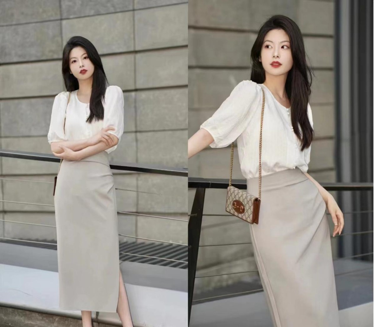 清爽十足的夏季穿搭了解下,清新干净又十分有质感的日常穿搭