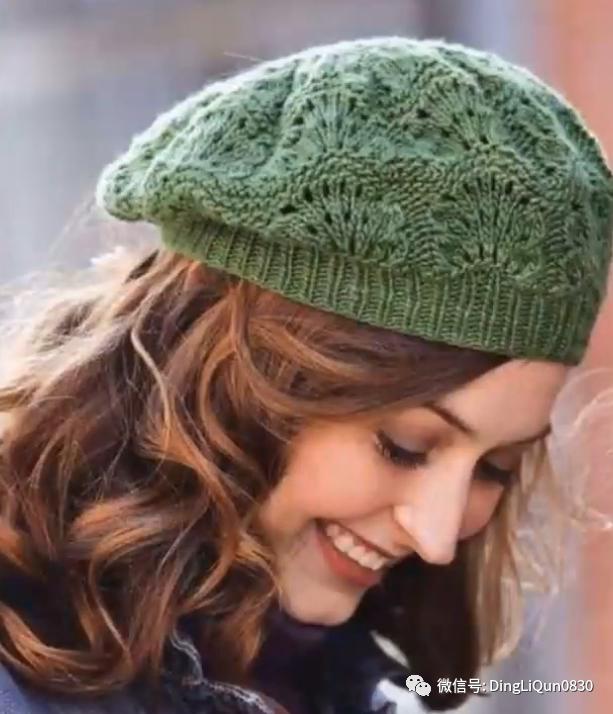 针织帽贝雷帽,针织时尚贝雷帽高级感