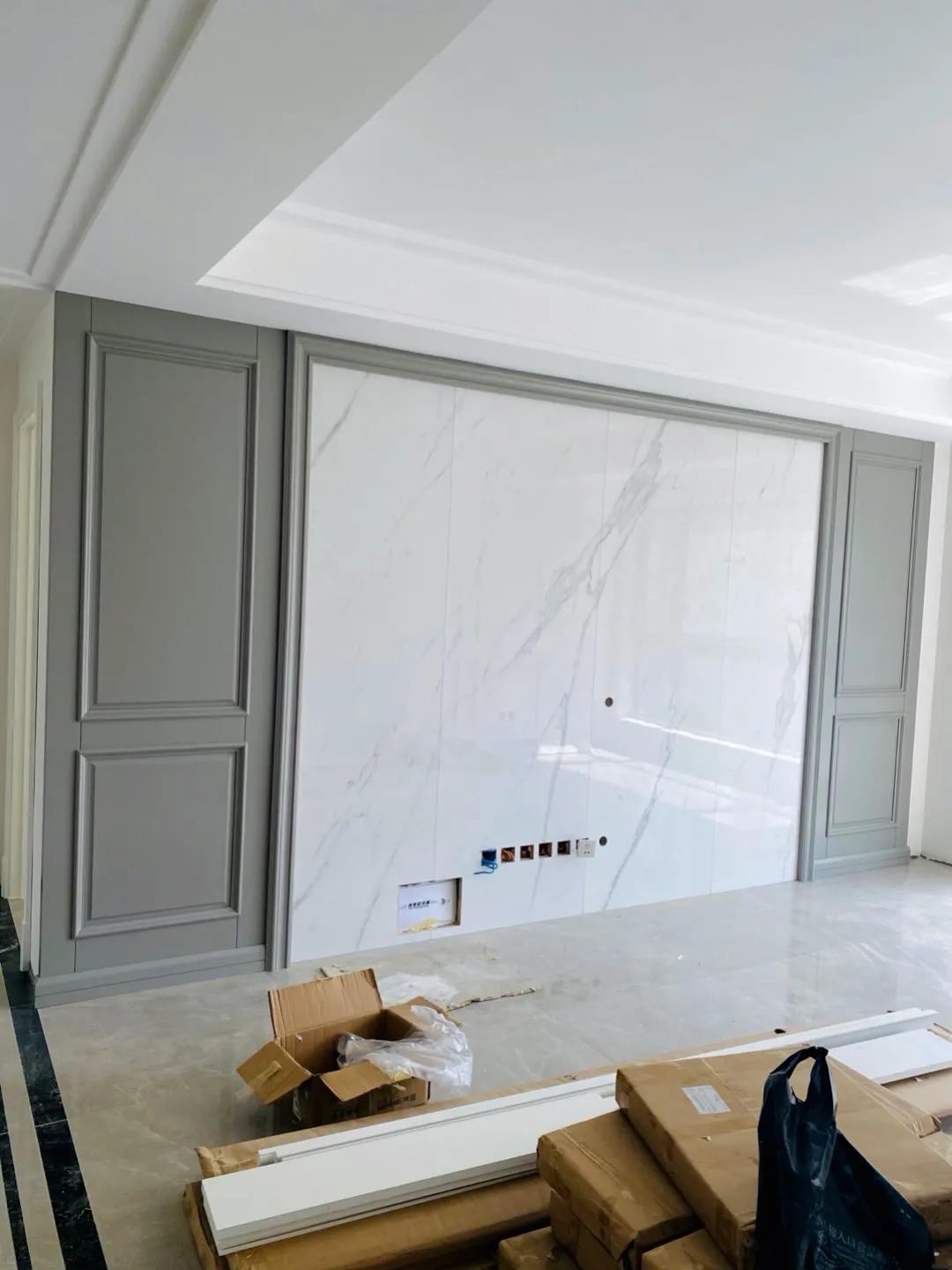 20款背景墙合集,20平方护墙板效果图片