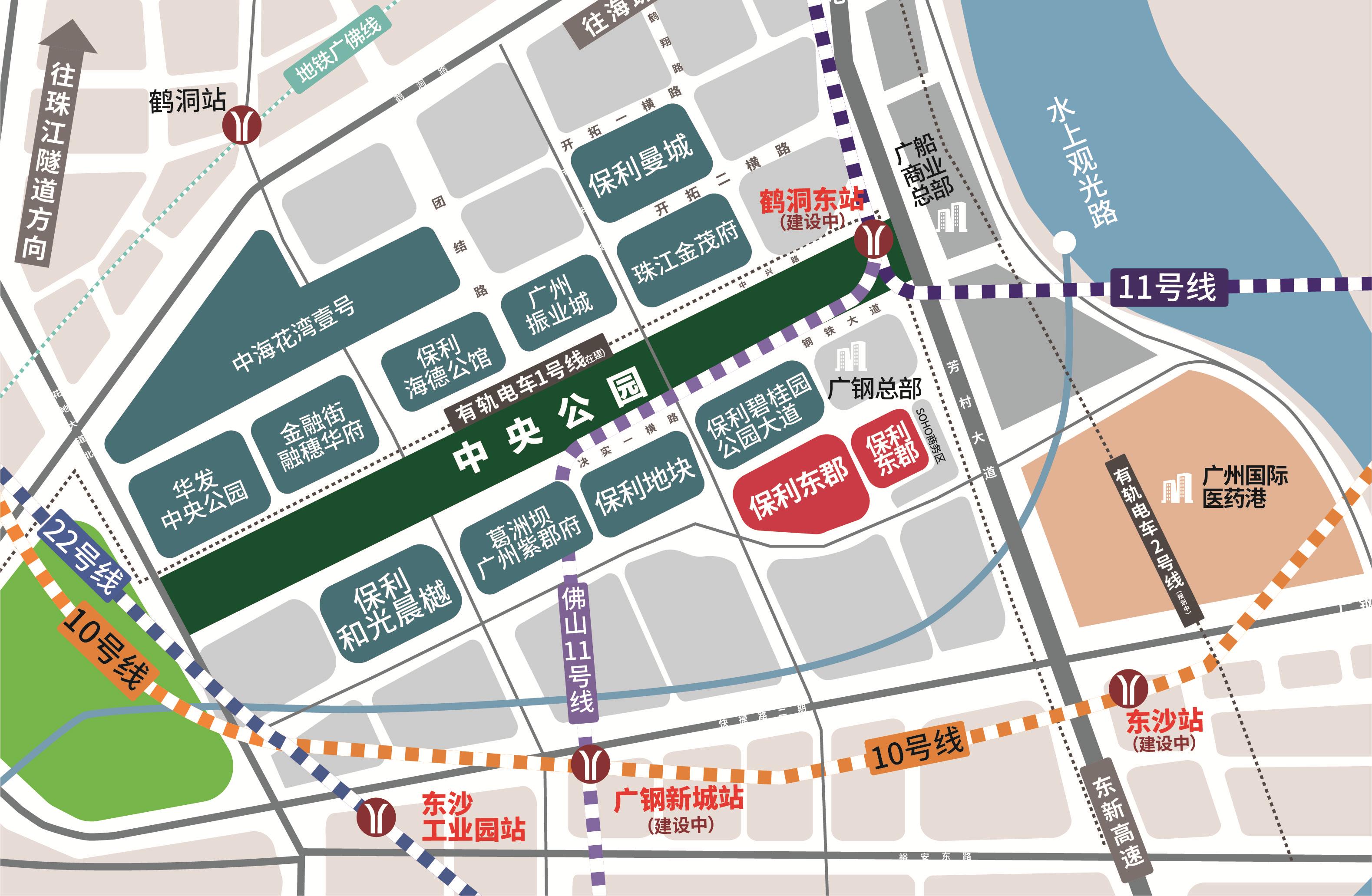 保利东郡一期110平米的户型,保利东郡一期是哪个园