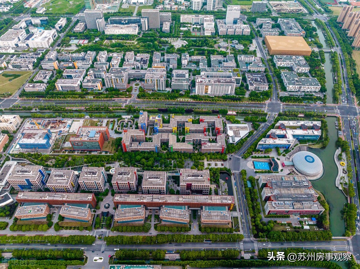 苏州工业与经济的发展,苏州工业园区发展变迁对比文章