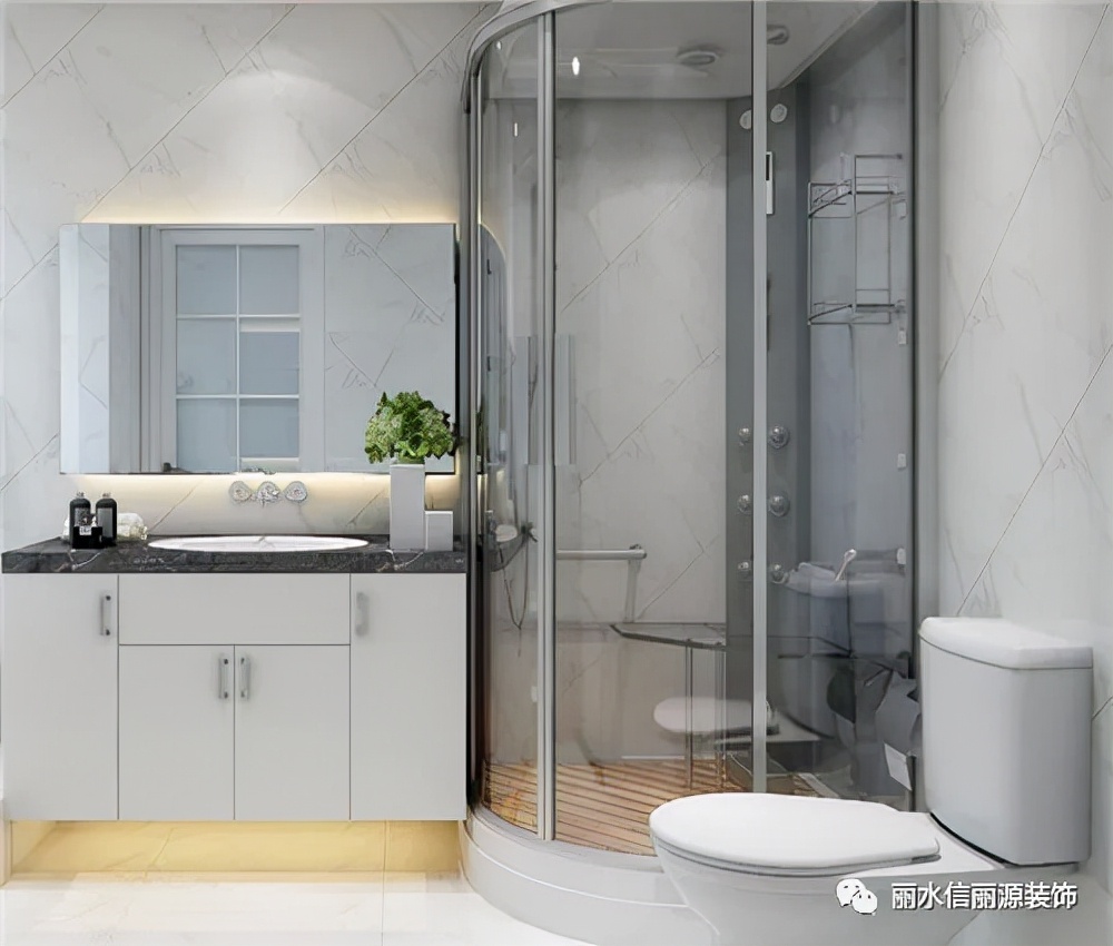 客卫半墙干湿分离卫生间装修利弊,干湿分离卫生间墙上做壁龛利弊