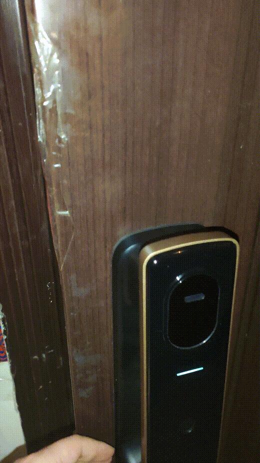 全自动智能门锁人脸识别鹿客s50f,智能锁人脸识别推荐鹿客