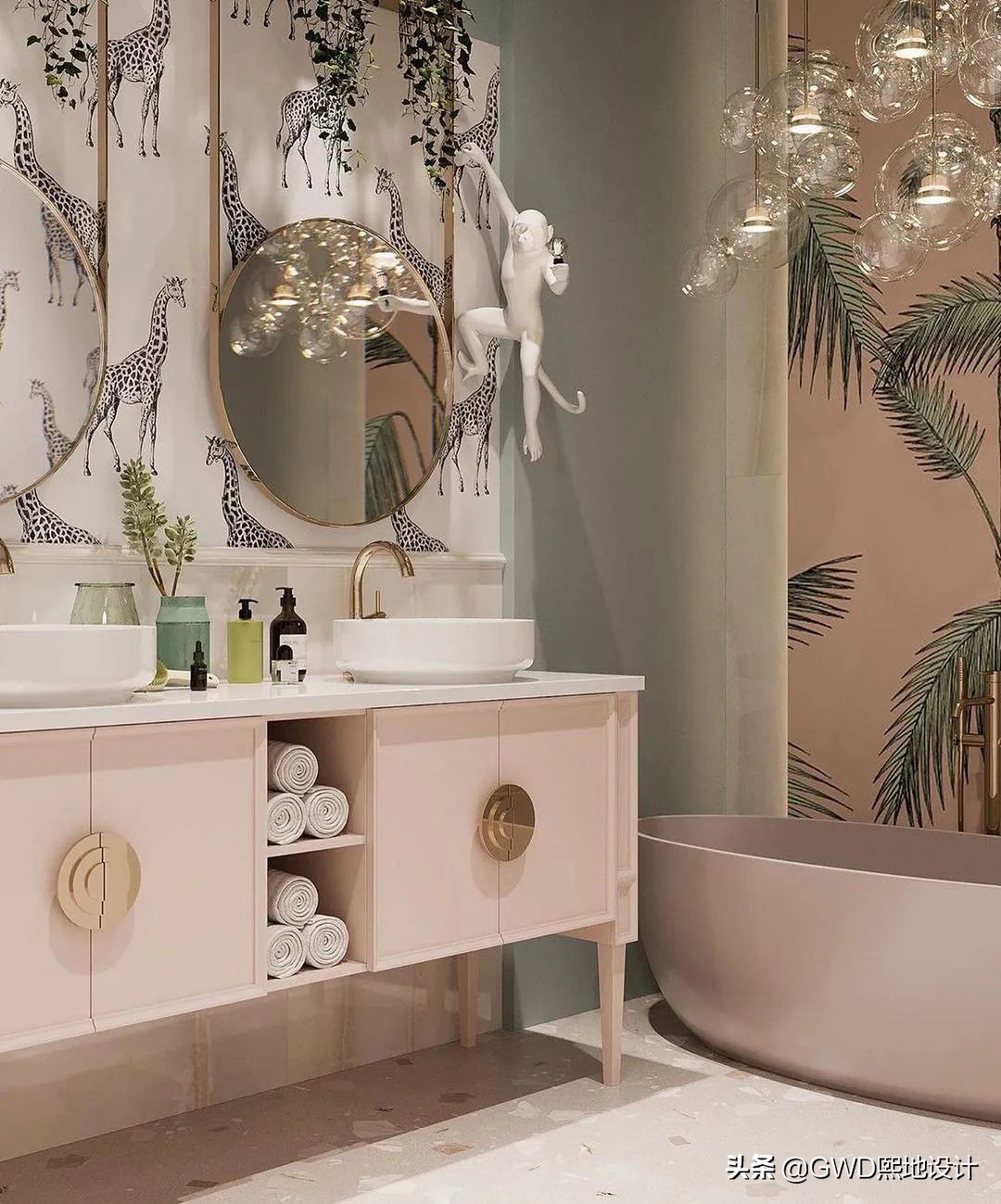 最美卫生间装修效果图,2021最火卫生间设计效果图