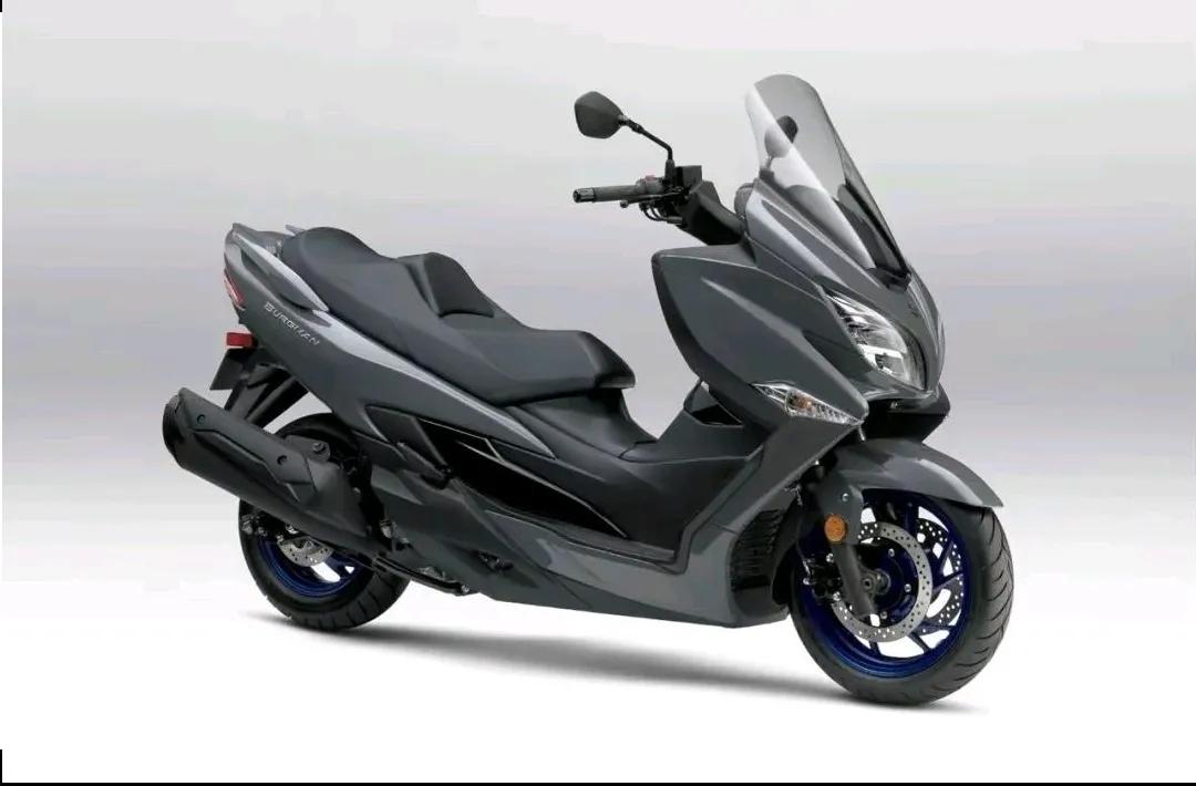 有点不思进取的踏板，铃木“汉堡人”400