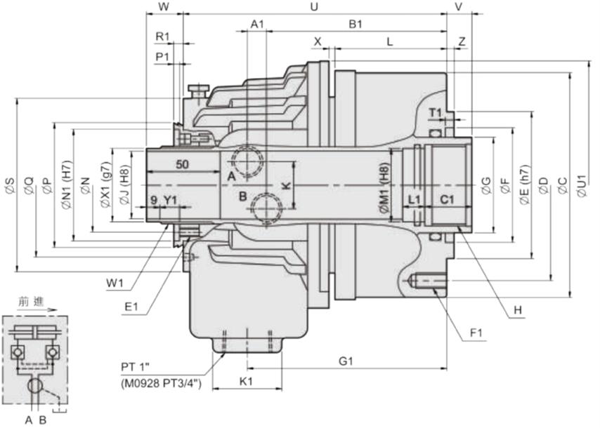 车床手动卡盘改气动卡盘,数控手动卡盘改装液压卡盘