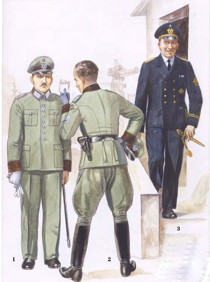 二战德国警察部队军服图册,二战德国警察宪兵队