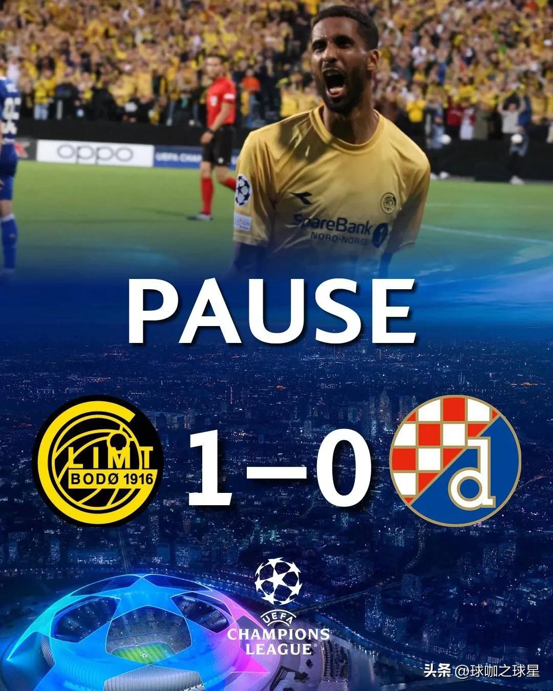 欧冠附加赛格拉斯哥流浪者,欧冠博德闪耀vs克拉克斯