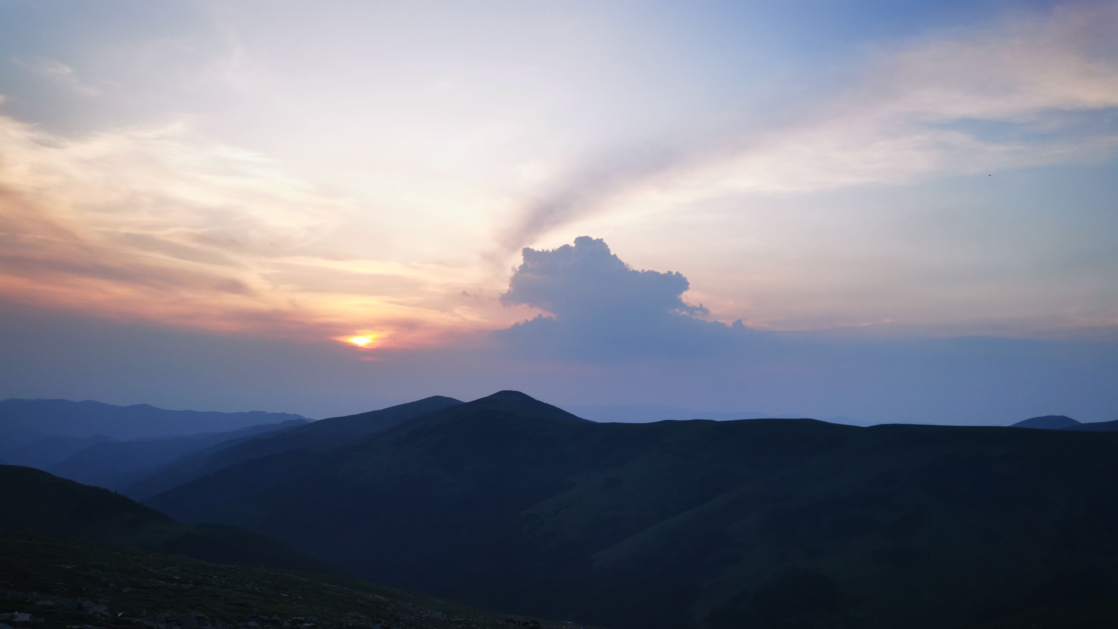端午节五台山三日大五朝台第二天（西台-中台-插旗台-澡浴池）