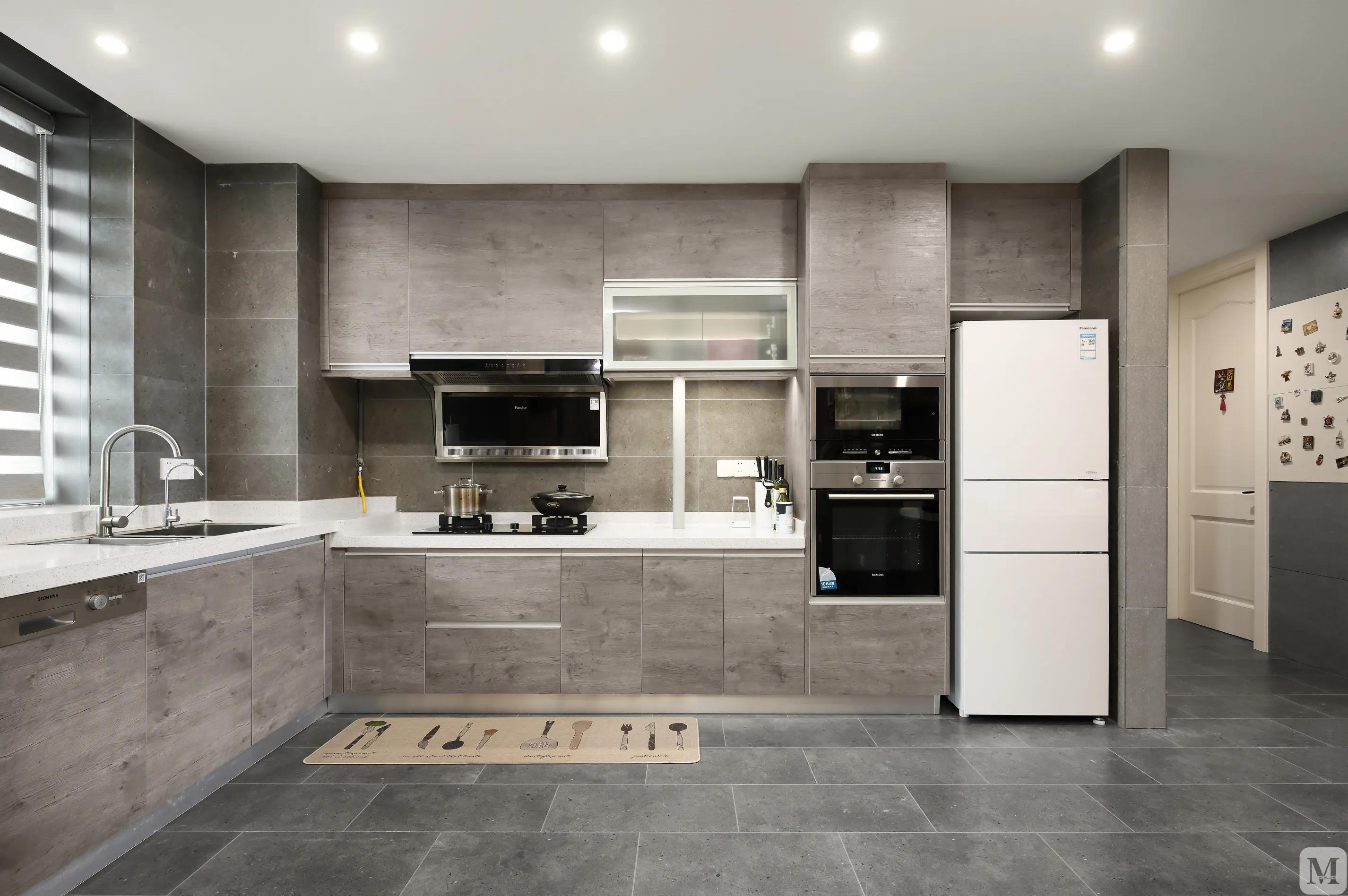 厨房橱柜燃气灶开口尺寸,开放式厨房橱柜标准尺寸