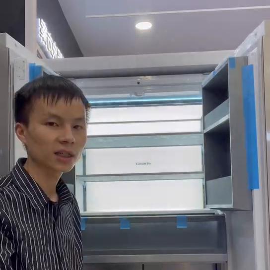 卡萨帝505零嵌入超薄冰箱价格,卡萨帝光年白系列平嵌冰箱家用