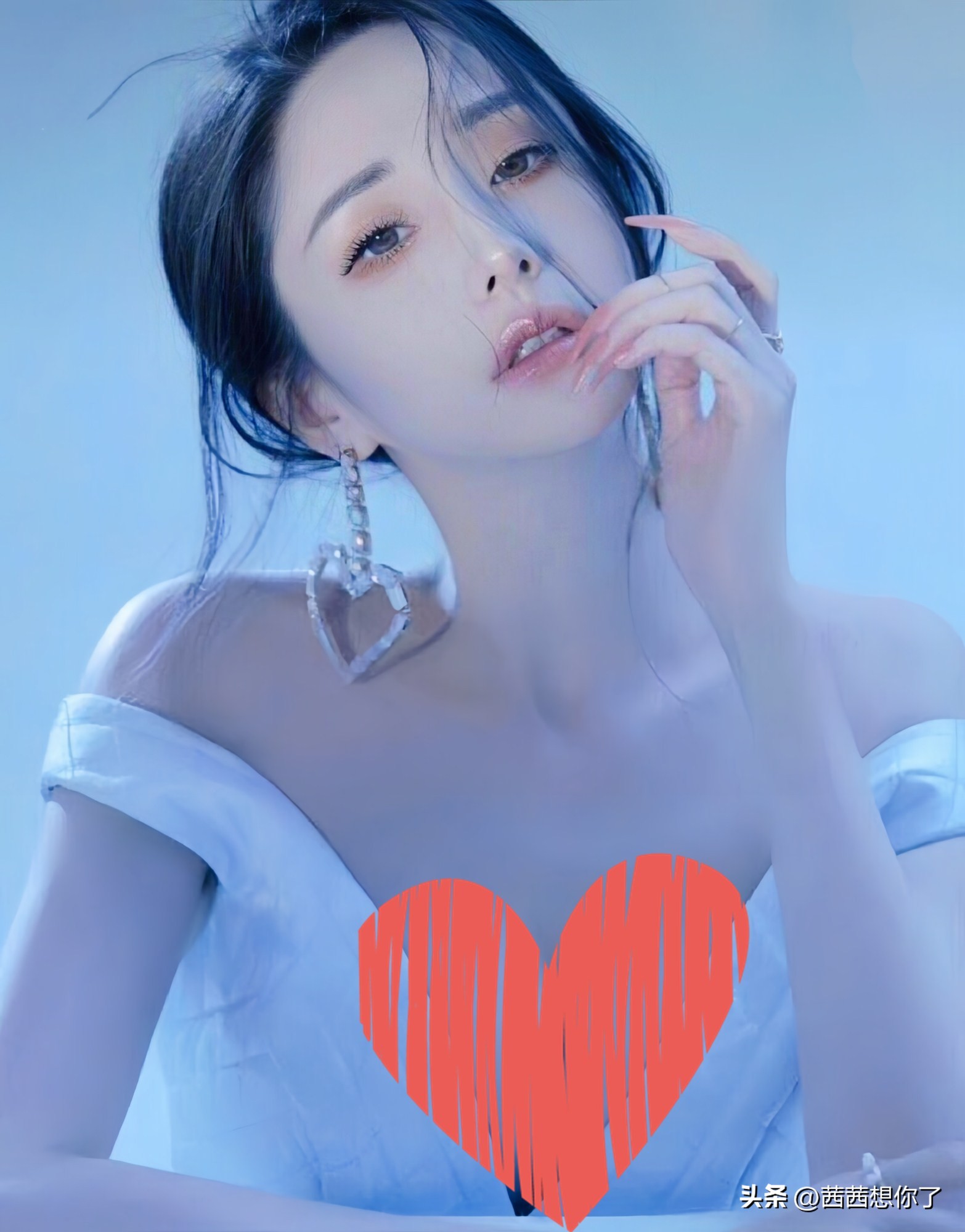 蓝心妍颜值巅峰,蓝心妍出道