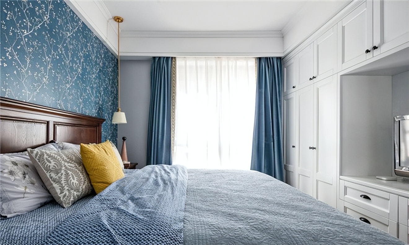 温柔舒服的装修效果,温馨的美式家怎么布置