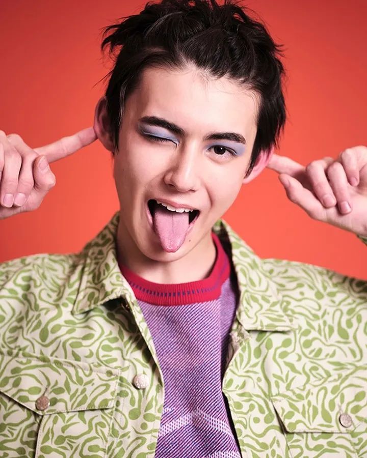 十七岁的日本男模AlexSho，好可爱的男孩子！