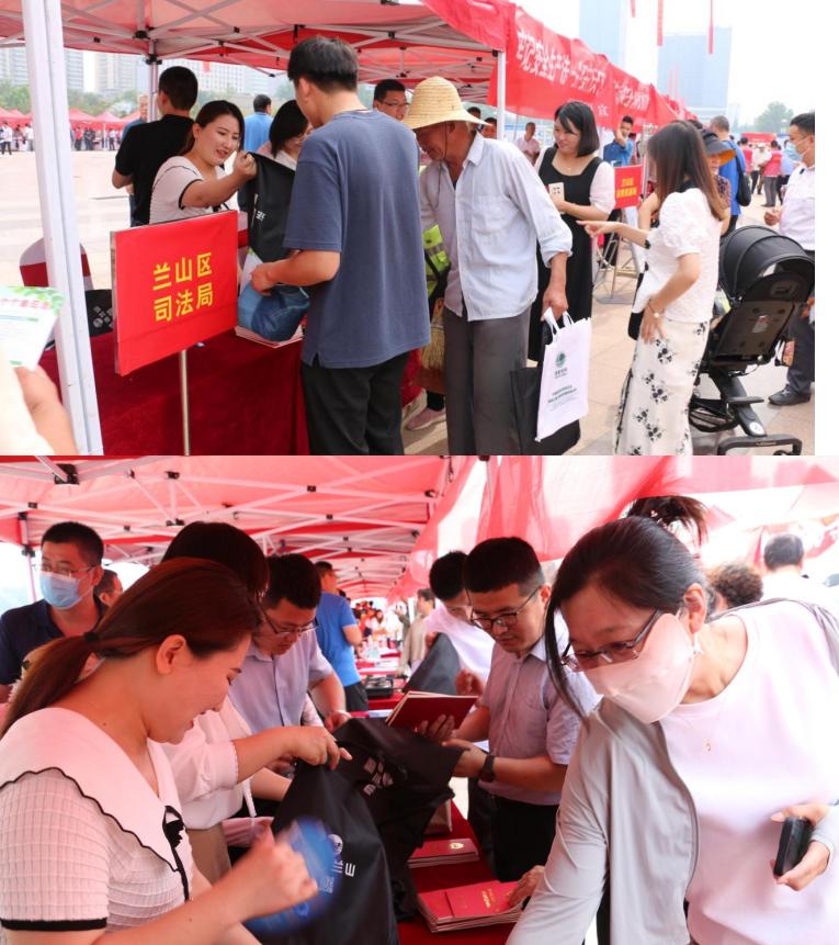 山东各地积极开展“安全生产宣传咨询日”法治宣传活动
