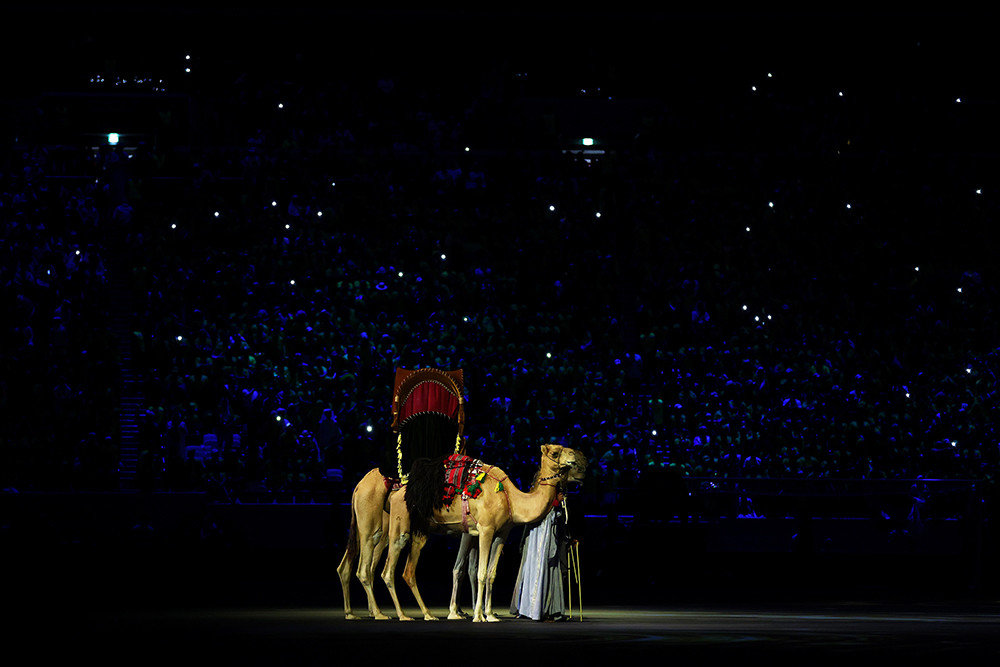 卡塔尔世界杯开幕式经典回顾,卡塔尔世界杯开幕式经典瞬间