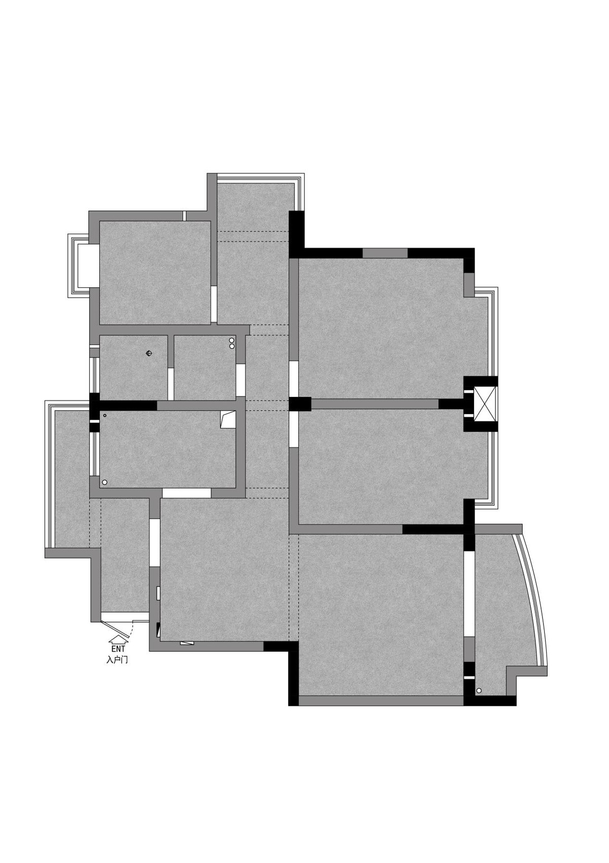 顶层复式楼带花园效果图,顶层复式楼带露台装修小户型