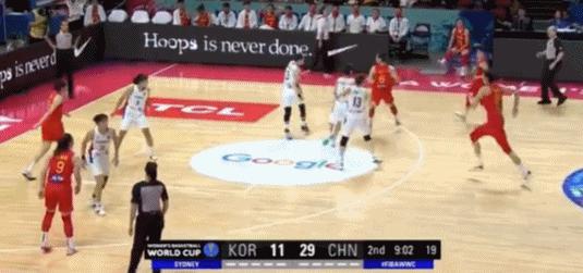 中国女篮韩旭上场18分竟得到四分,中国女篮亚洲杯韩旭场均个人数据