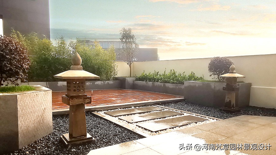 郑州屋顶花园设计制作,郑州高效服务的楼顶花园设计