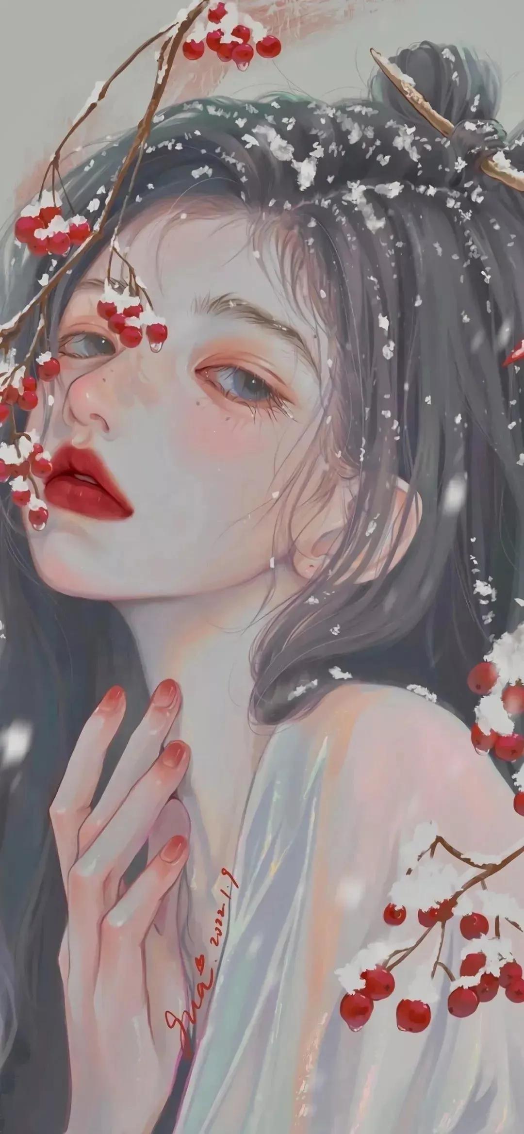 高清壁纸图片全屏干净高级,男士专用黑色美女全屏壁纸