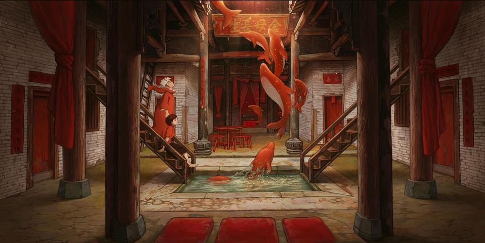 大鱼海棠色彩的采集与重构,关于电影大鱼海棠的思维导读