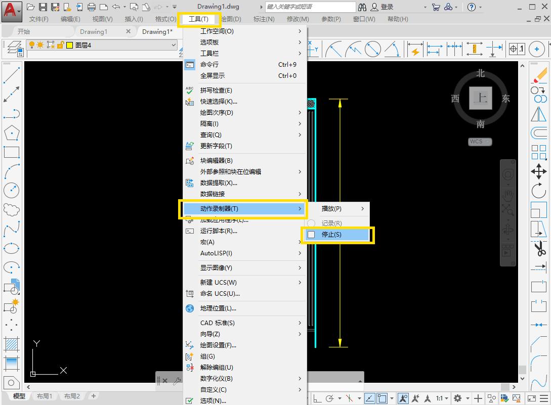 cad光标有个红点怎么回事,cad十字光标右上角有红点怎么取消