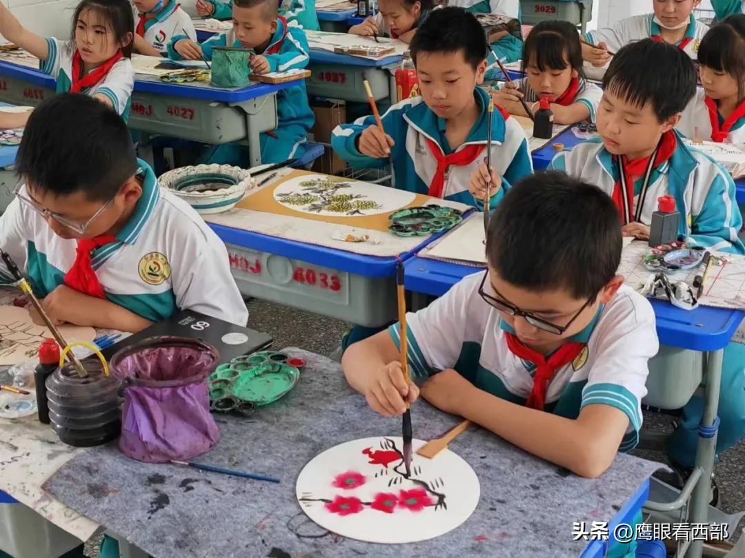 崆峒区红旗街小学2017届,红旗小学社团演出