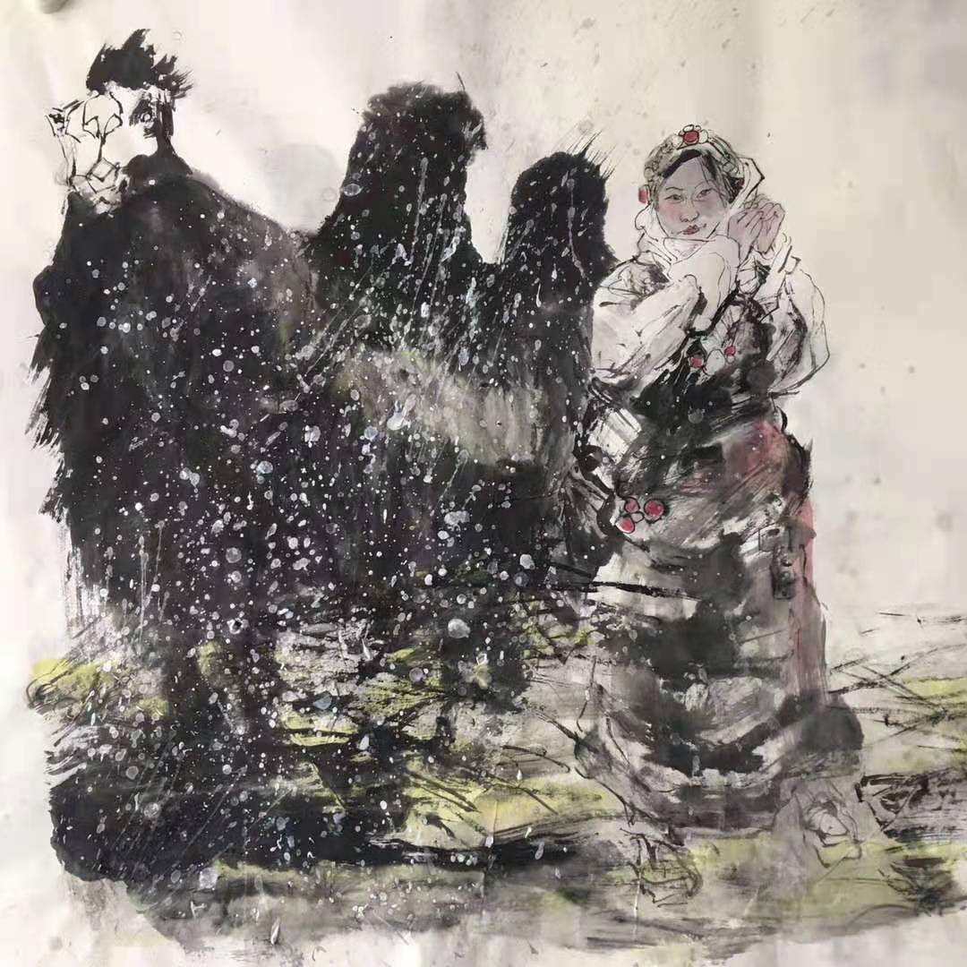 丁德武作品,丁德武画家