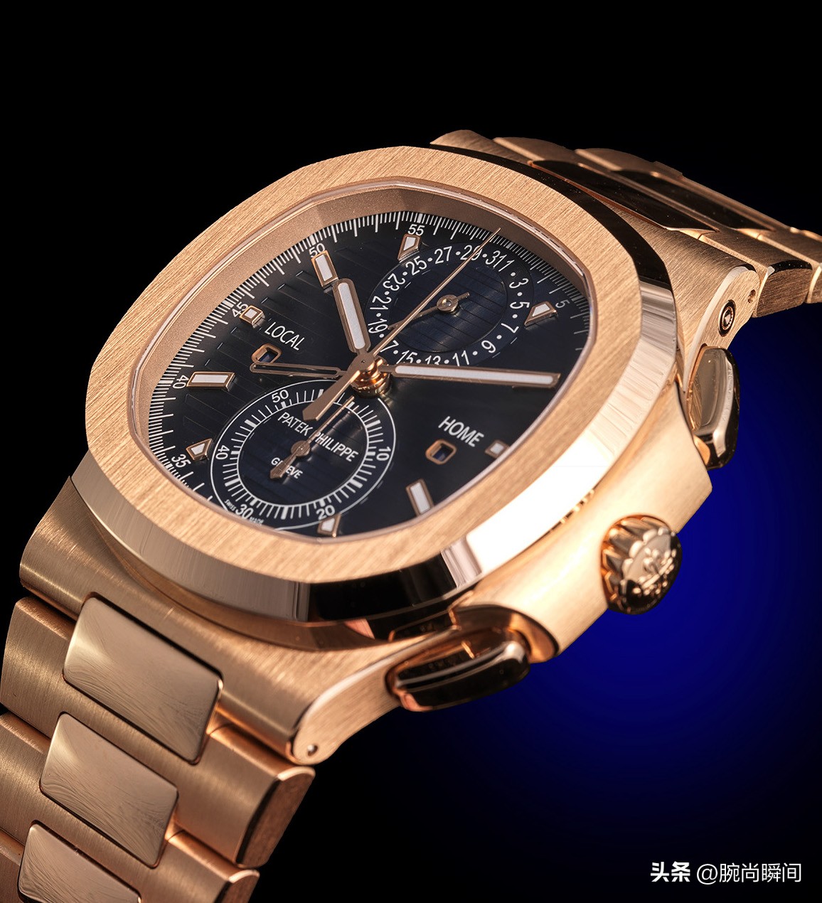 鹦鹉螺5711r百达翡丽夜光,百达翡丽鹦鹉螺日历怎么调