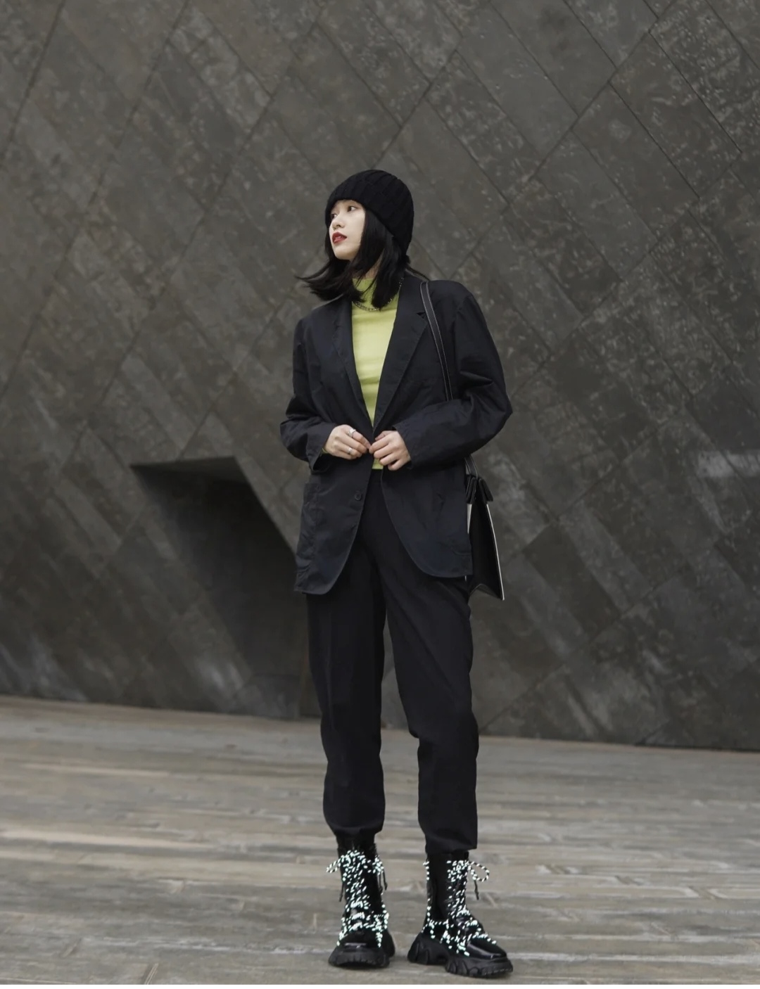 微胖女神张靓颖,张靓颖穿西装的穿搭