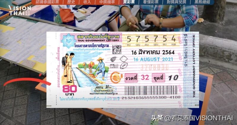 泰国中奖彩票视频,泰国彩票中奖的好处
