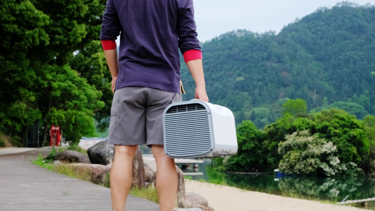 野餐露营更加舒爽,户外降温好装备:优巧YUUKiO可移动空调